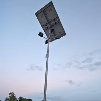 Solar Highmast Lighting System